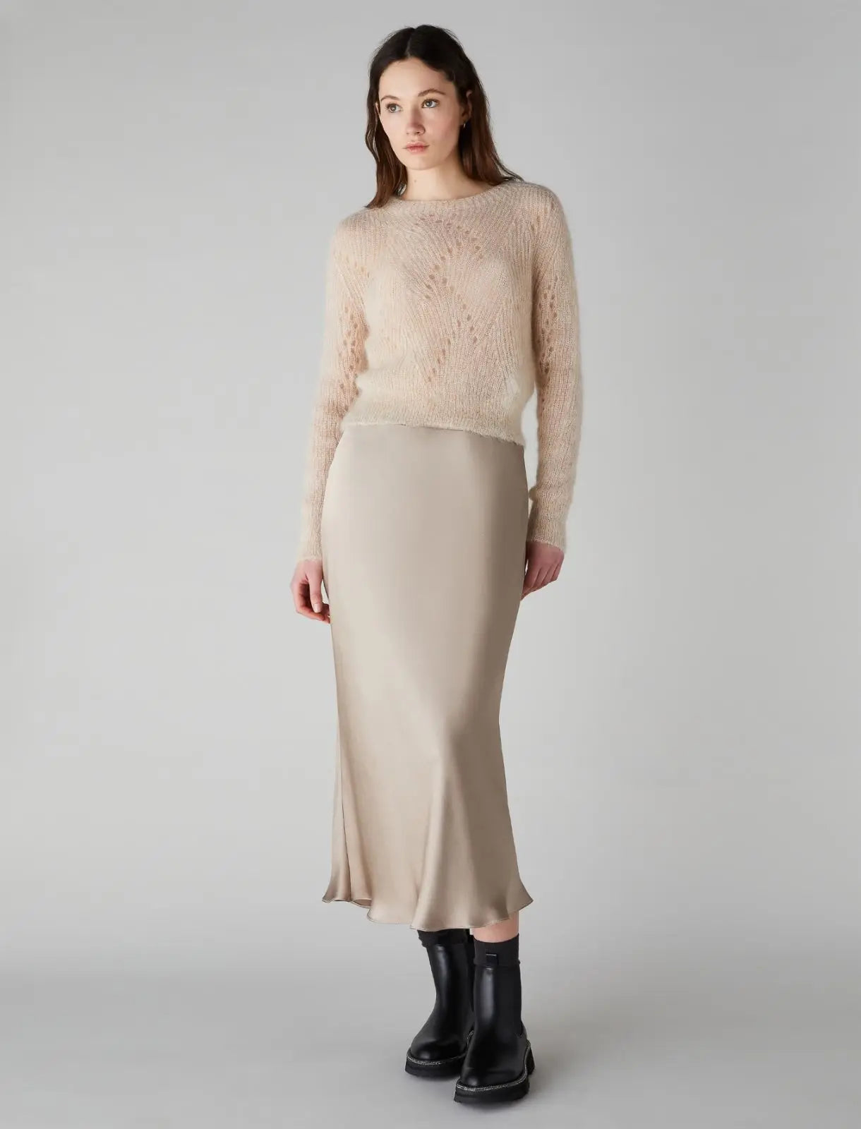 EMME CALCO LONG SKIRT