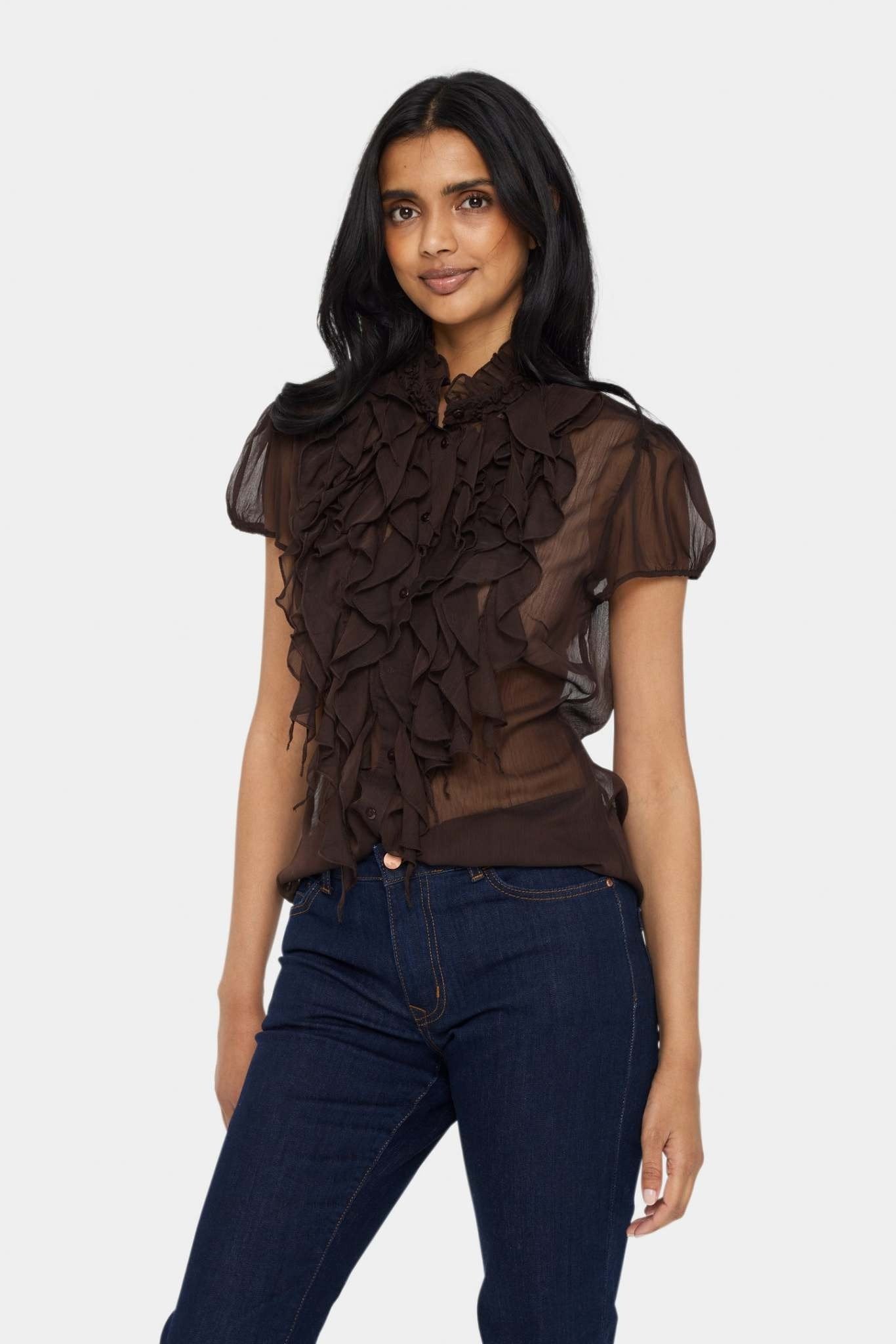 LILJASZ CRINKLE SS SHIRT