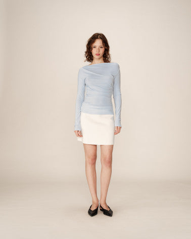 GRACE AND MILA PONTI LONG SLEEVE TOP