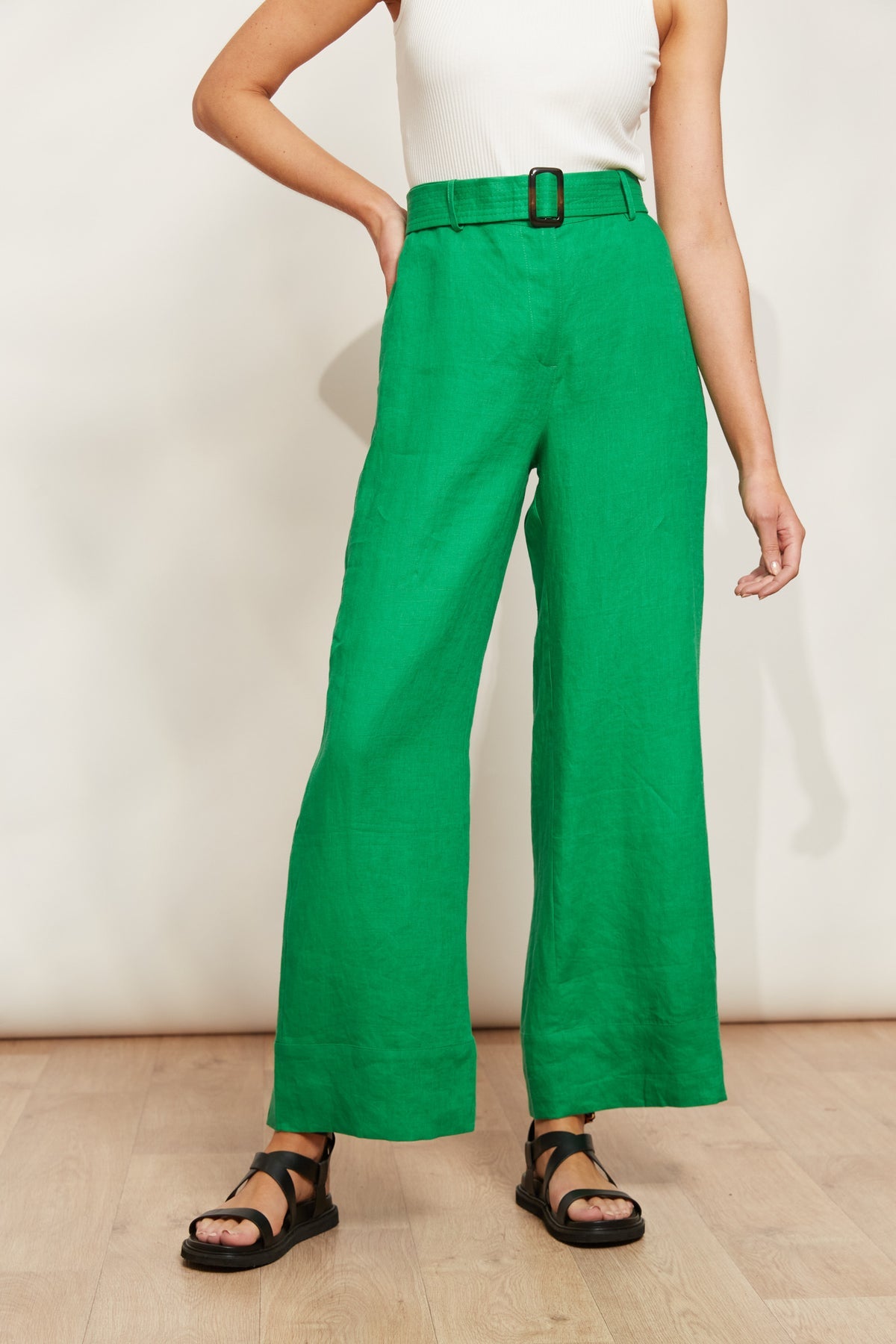EB & IVE HALYCON LINEN PANT
