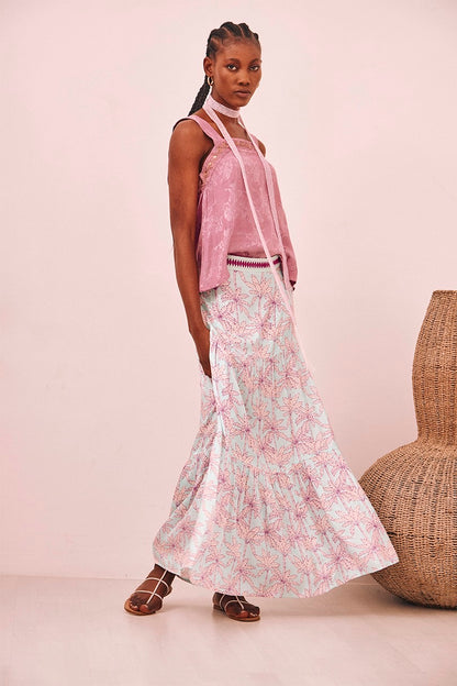 NEKANE
LONG PRINTED SKIRT WITH EMBROIDERY

Ref. CS.KAMAN-000027