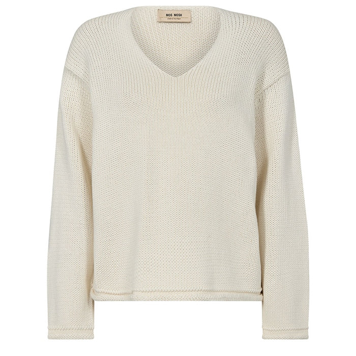 *BINE LS V-NECK KNIT