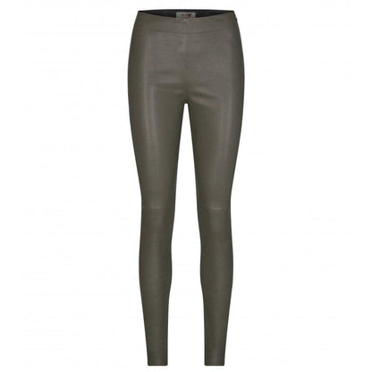 LUCILLE LUCIA STRETCH LEATHER LEGGINGS
