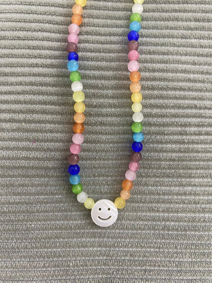 PEACHY & WILD RAINBOW MOONSTONE SOMETHING TO SMILE ABOUT NECKLACE