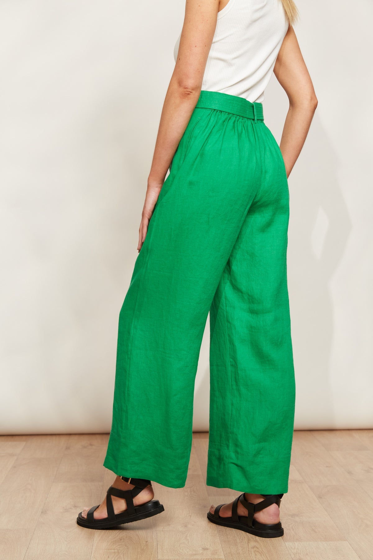 EB & IVE HALYCON LINEN PANT