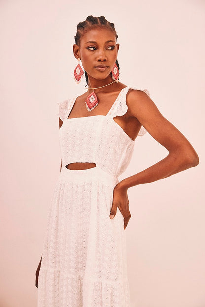 NEKANE
CUT OUTS WHITE DRESS

Ref. NI.ARUN-000000