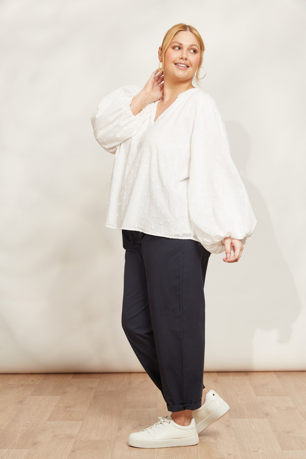EB & IVE ZEPHYR BLOUSE