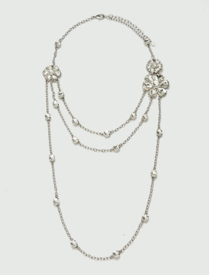 SATIRA NECKLACE 2025 CRYSTAL/FLOWER