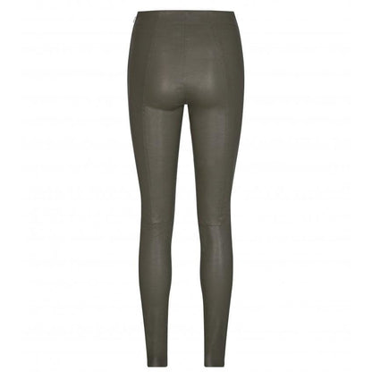 LUCILLE LUCIA STRETCH LEATHER LEGGINGS