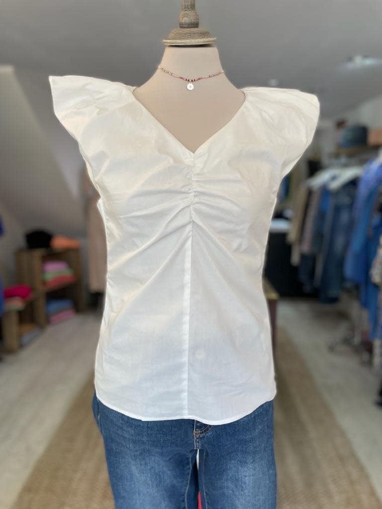 TOP W GATHERINGS SLEEVELESS 232-1210 COSTER