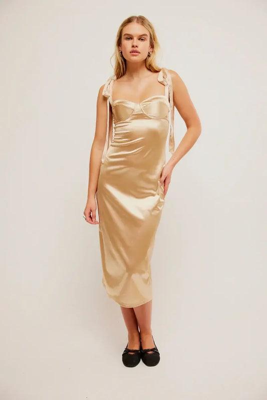 CASINO GOT GLAM GOLD DRESS