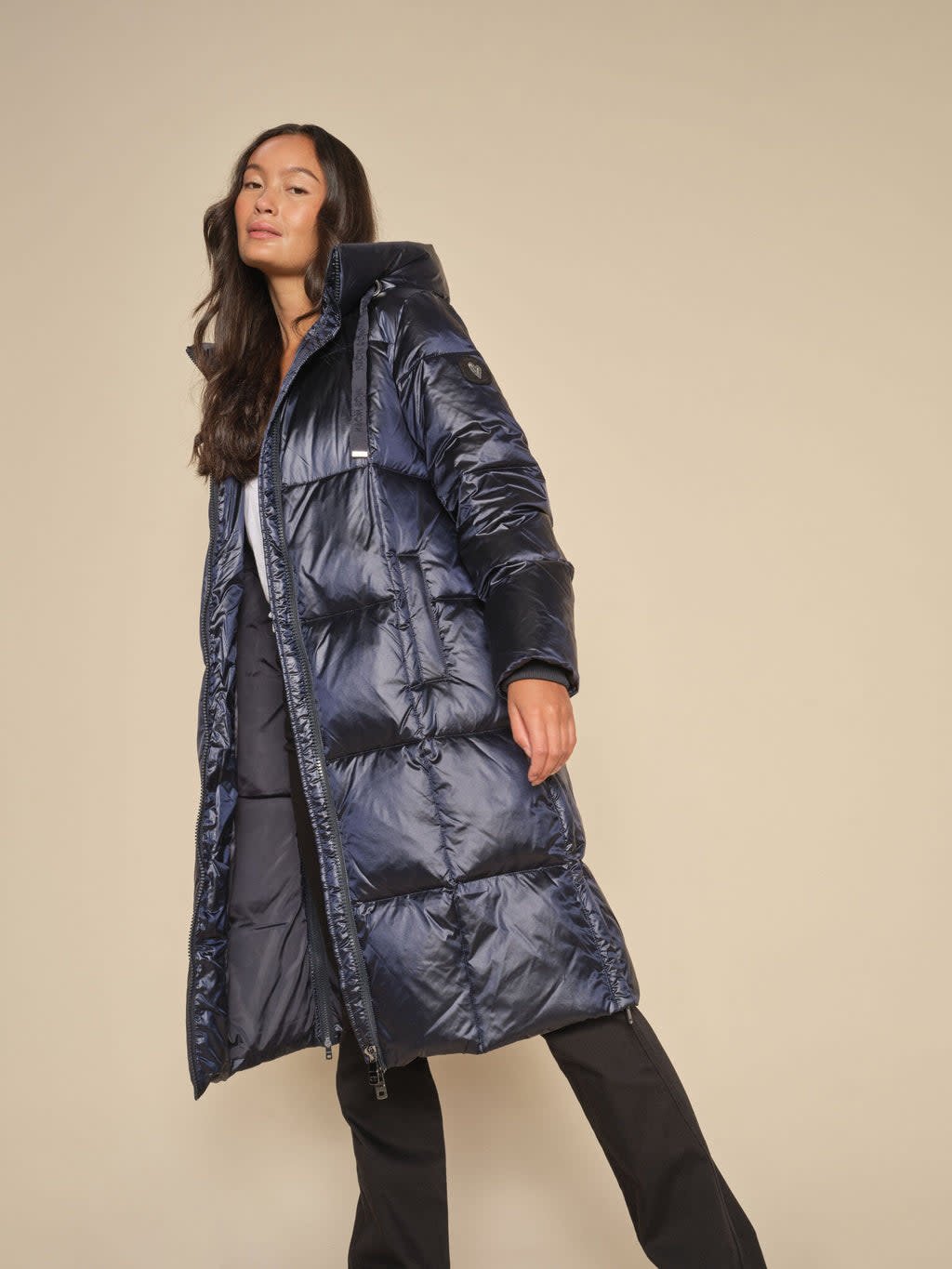 NOVA METALLIC DOWN COAT BY MOS MOSH