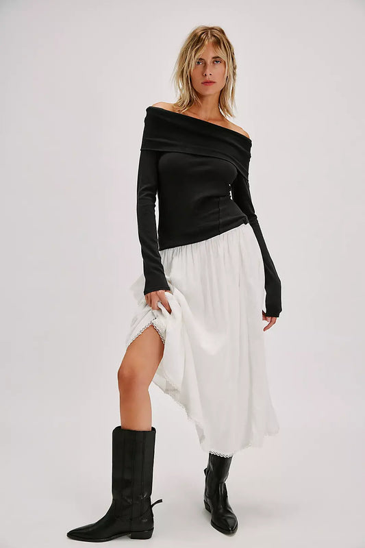 IRIS OFF THE SHOULDER TOP