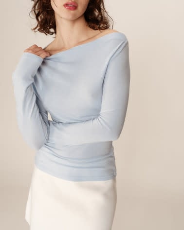 GRACE AND MILA PONTI LONG SLEEVE TOP