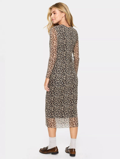 LARASZ ANIMAL PRINT DRESS