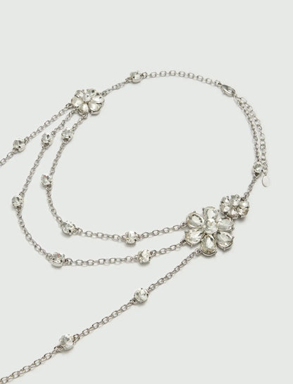 SATIRA NECKLACE 2025 CRYSTAL/FLOWER