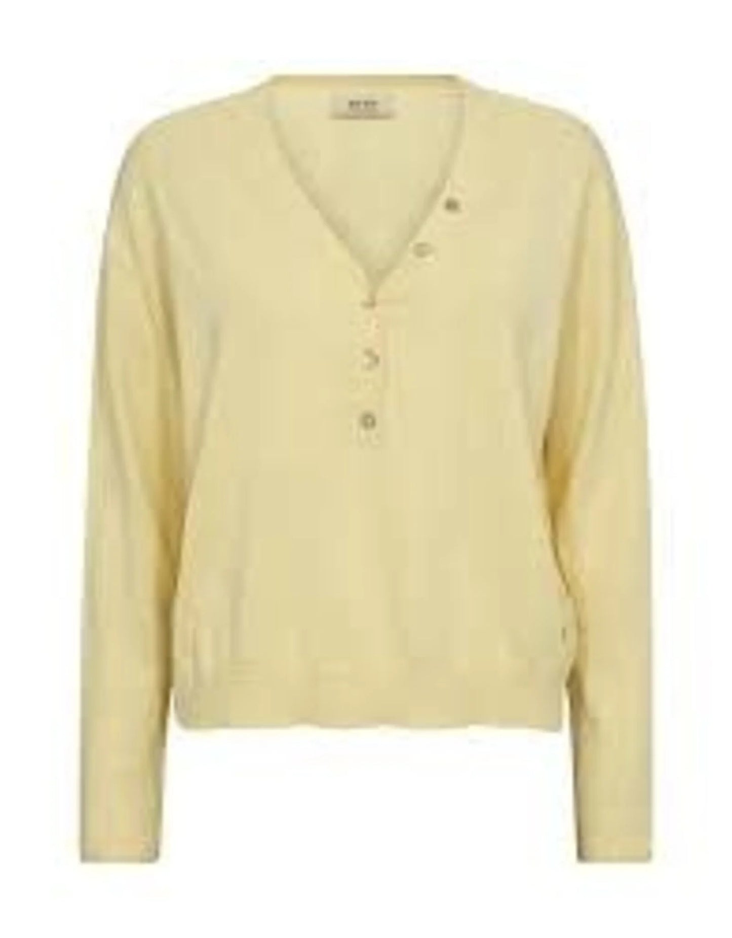*MOSMOSH MMCHANI PLACKET KNIT