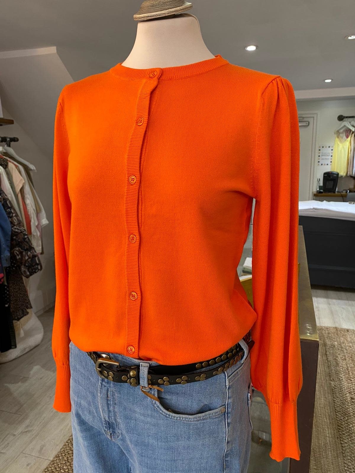 KA LIZZA CARDIGAN KAFFE  10507299