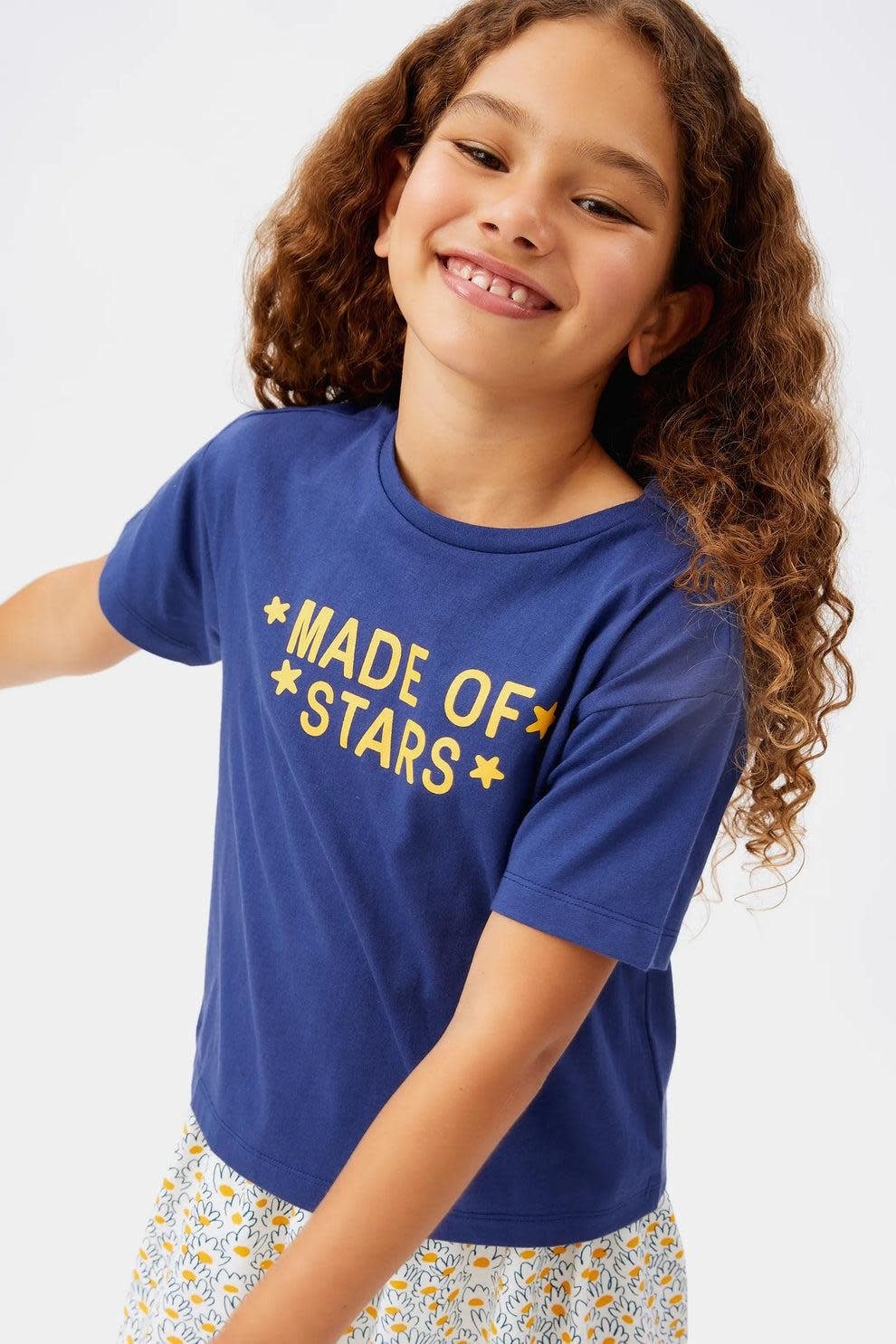 MADE OF STARS KID'S S/S T-SHIRT