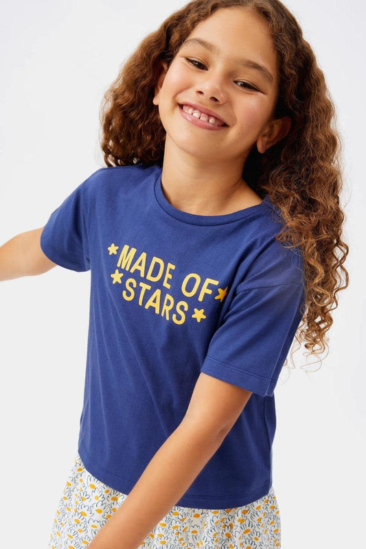 MADE OF STARS KID'S S/S T-SHIRT